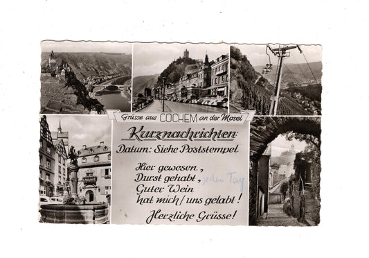 Ansichtskarte Cochem an der Mosel / M1-57