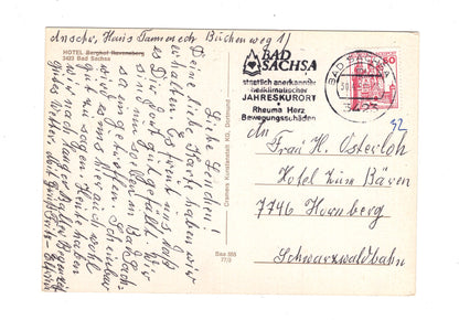 Ansichtskarte Ravensberg / Bad Sachsa / Südharz