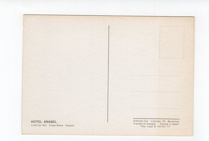 Ansichtskarte Lloret de Mar / Hotel Anabel / Costa Brava / Spanien
