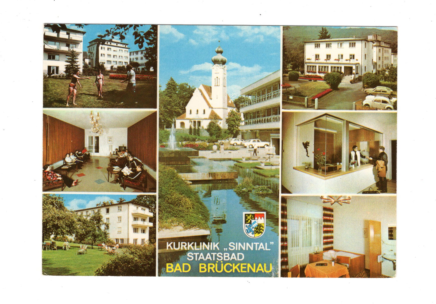 Ansichtskarte Bad Brückenau / Kurklinik Sinntal