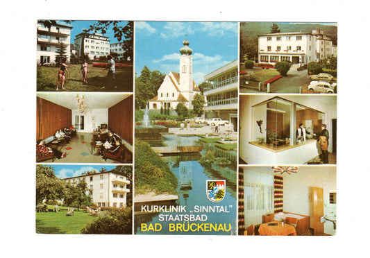 Ansichtskarte Bad Brückenau / Kurklinik Sinntal