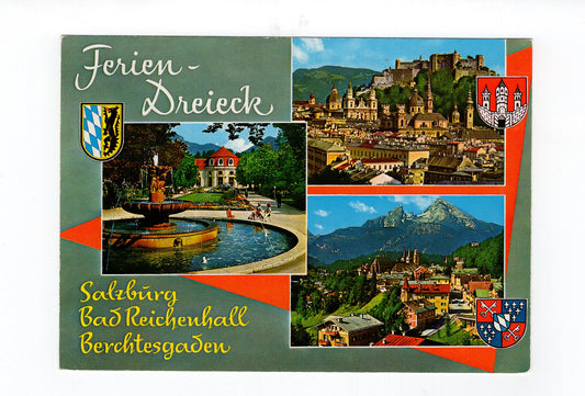 Ansichtskarte Salzburg / Bad Reichenhall / Berchtesgaden