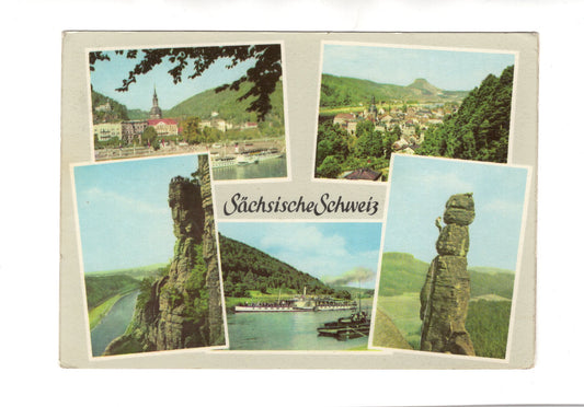 Ansichtskarte Sächsische Schweiz / Bad Schandau +++