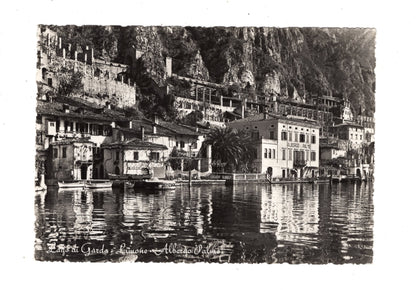 Ansichtskarte Lago di Garda / Limone / Albergo Palme / Italien / N1-58