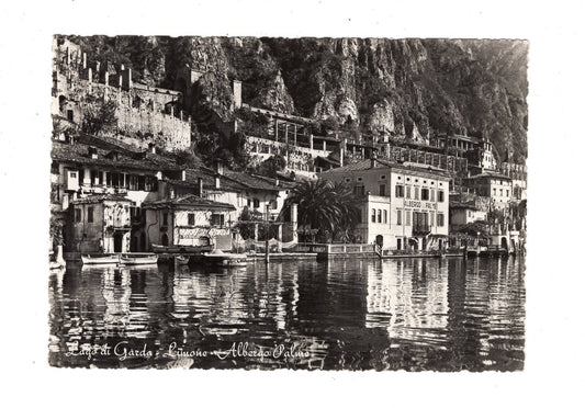 Ansichtskarte Lago di Garda / Limone / Albergo Palme / Italien / N1-58