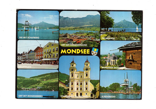 Ansichtskarte Mondsee / Salzkammergut / Österreich