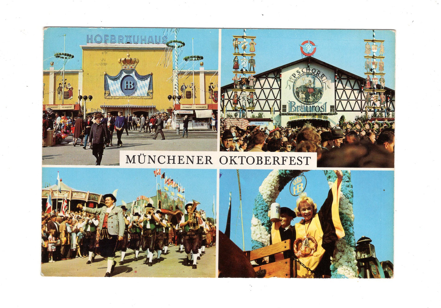 Ansichtskarte München / Münchener Oktoberfest / G1-52