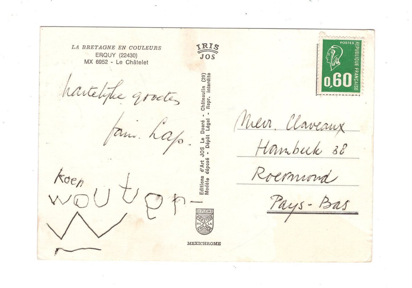 Ansichtskarte Erquy / Le Chatelet / Frankreich