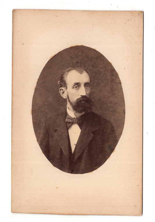 Fotografie Feiner Herr - unbekannter Ort 1870er