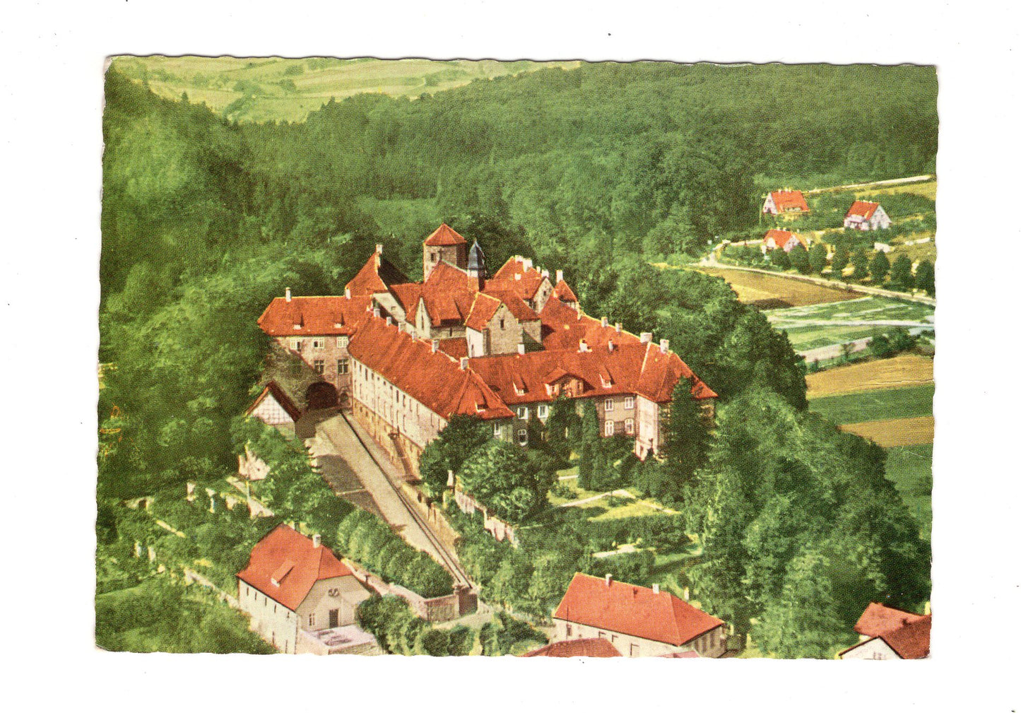 Ansichtskarte Schloss Iburg im Teutoburger Wald