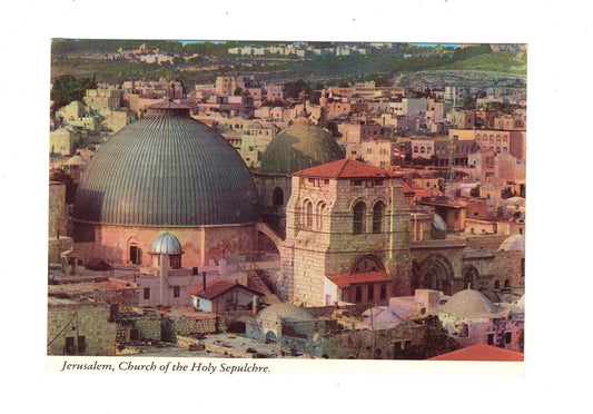 Ansichtskarte Grabeskirche / Jerusalem / Israel