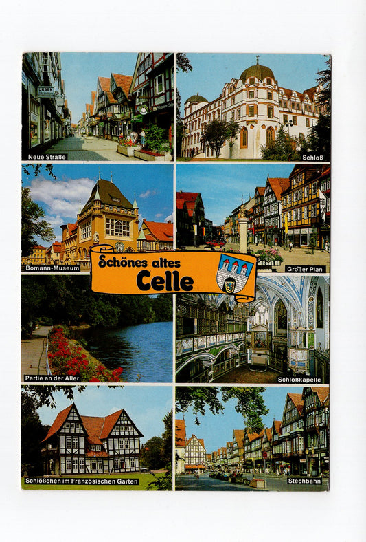Ansichtskarte Celle / Schloss / Großer Plan +++