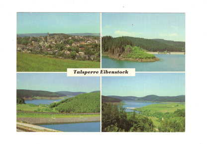 Ansichtskarte Talsperre Eibenstock / Kreis Aue / H1-65