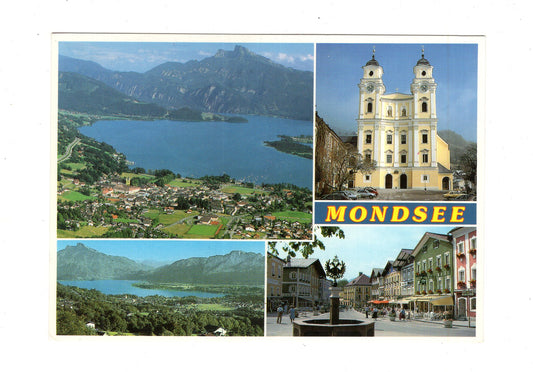 Ansichtskarte Mondsee / Salzkammergut / Österreich
