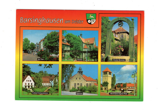 Ansichtskarte Barsinghausen am Deister / Kloster-Brunnen +++