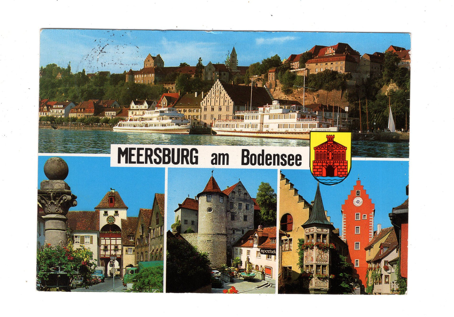Ansichtskarte Meersburg am Bodensee / K1-52