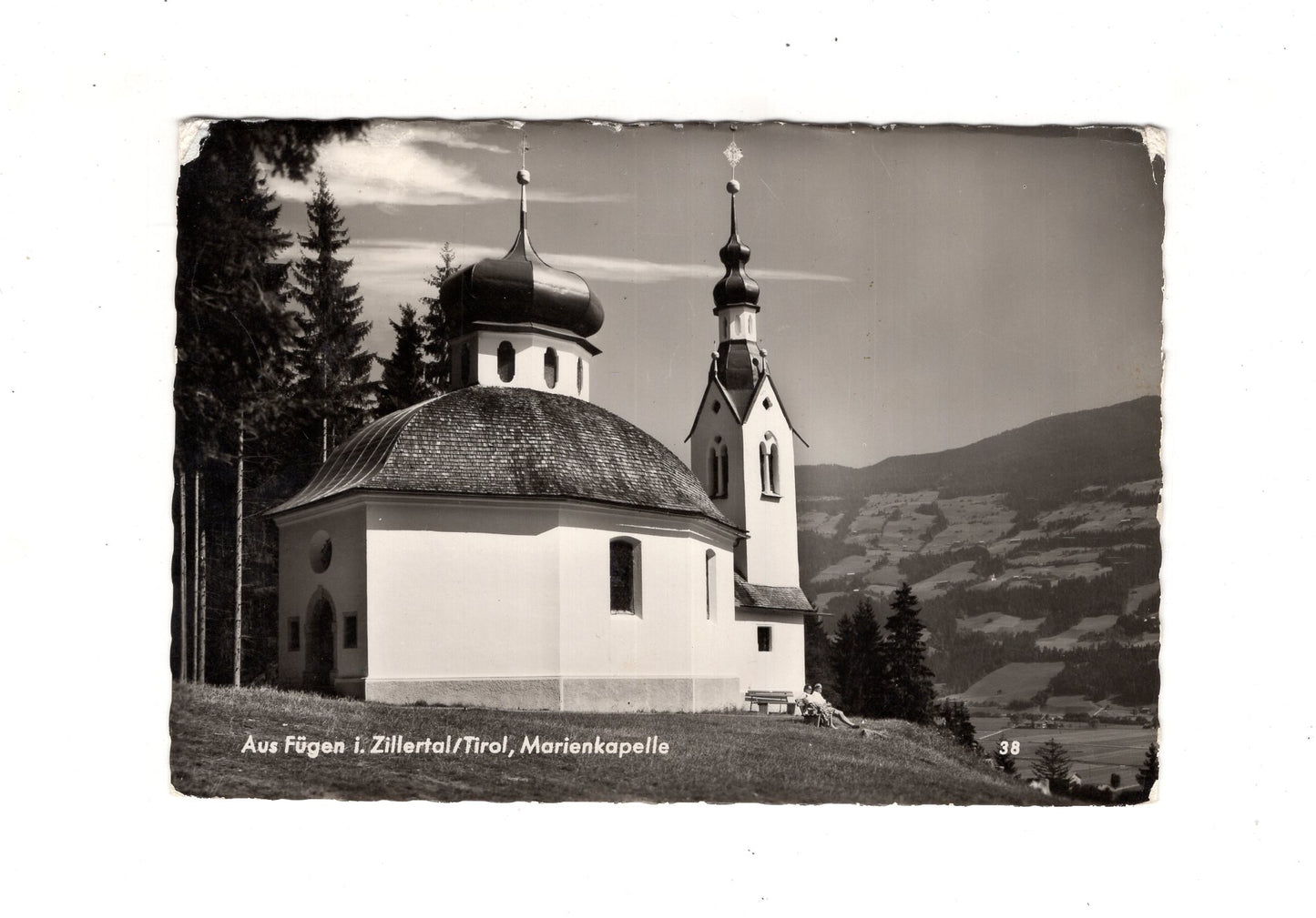 Ansichtskarte Fügen im Zillertal / Marienkapelle / Tirol / Österreich