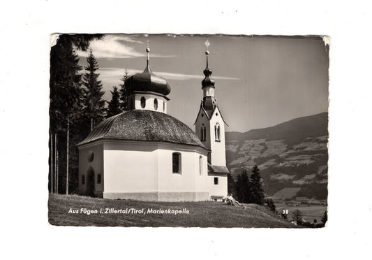 Ansichtskarte Fügen im Zillertal / Marienkapelle / Tirol / Österreich