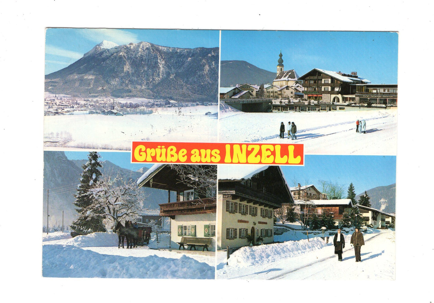 Ansichtskarte Inzell / Bayerische Alpen