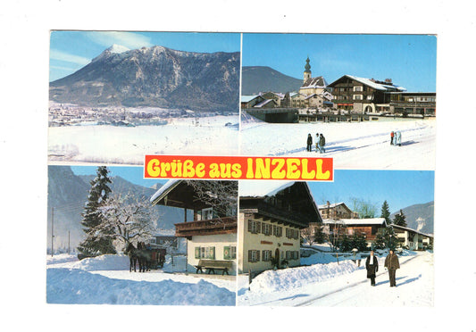 Ansichtskarte Inzell / Bayerische Alpen