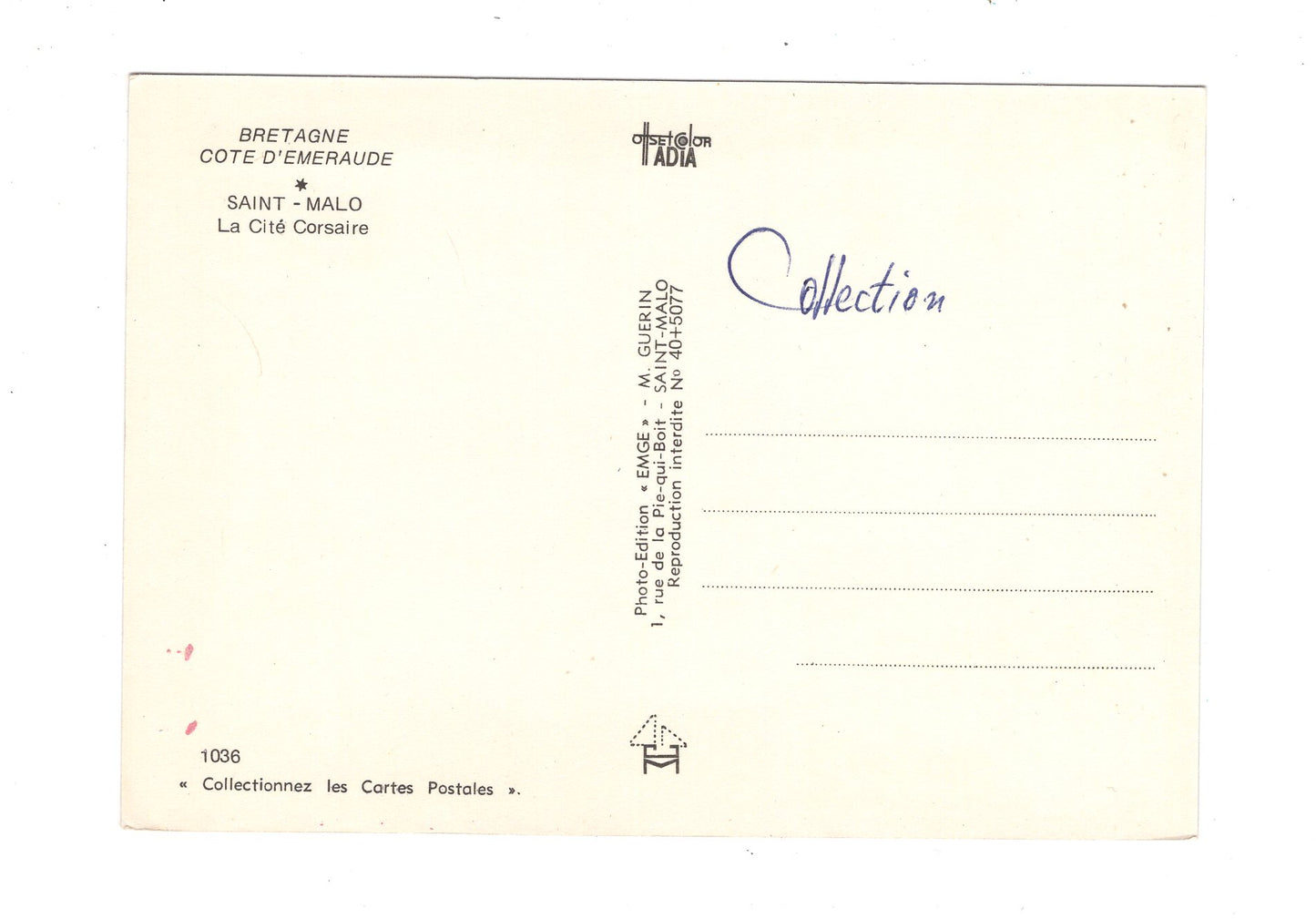 Ansichtskarte Saint-Malo / Cite Corsaire / Frankreich