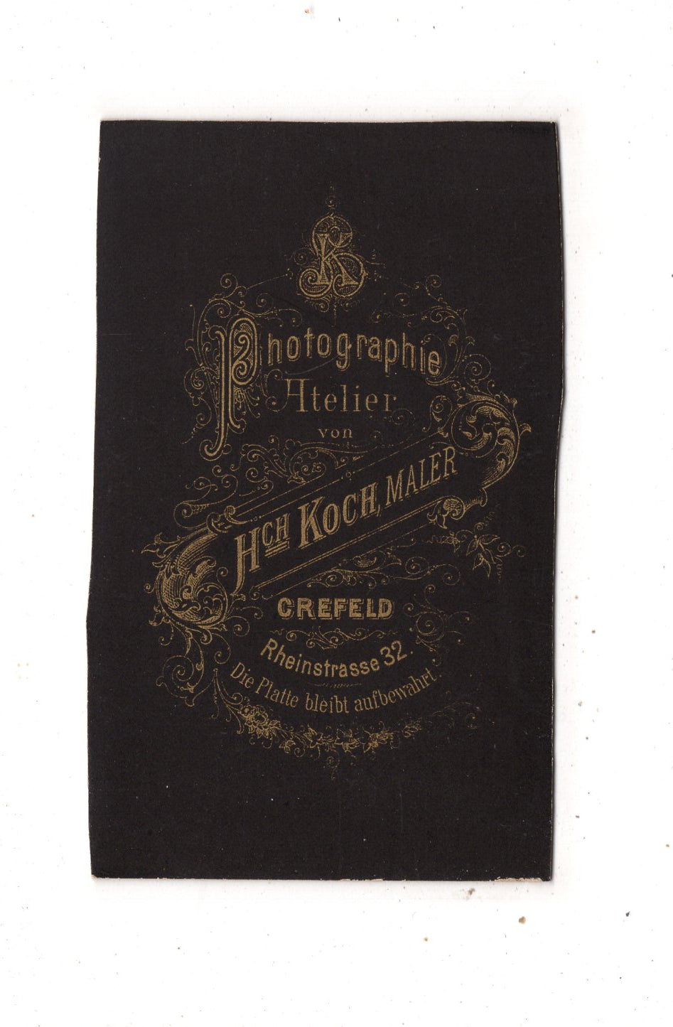 Fotografie Niedlicher kleiner Junge - Krefeld 1880er