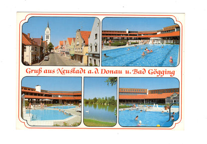 Ansichtskarte Neustadt an der Donau & Bad Gögging