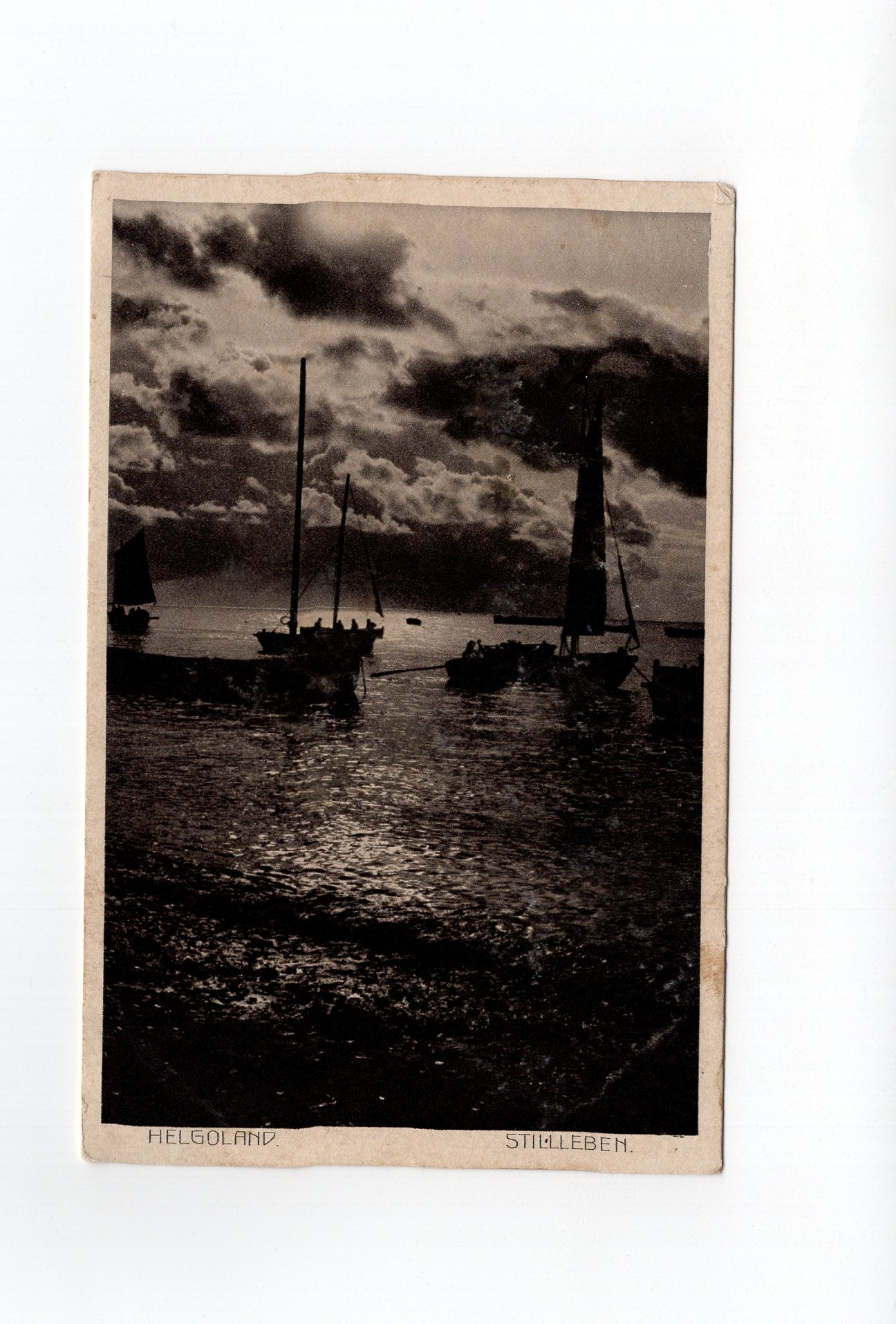 Ansichtskarte Helgoland / Stilleben