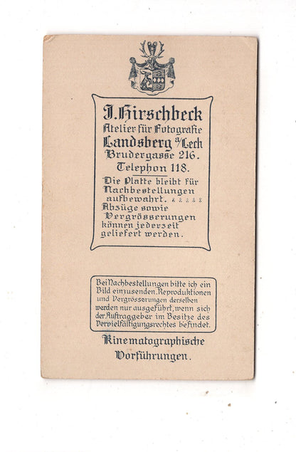 Fotografie Feiner Herr - Landsberg am Lech um 1900