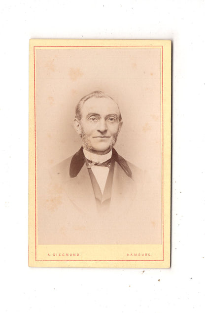 Fotografie Herrenportrait - Hamburg 1870er
