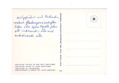 Ansichtskarte Altstadt / Jerusalem / Israel