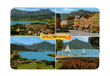 Ansichtskarte Der Mondsee / Salzkammergut / Österreich