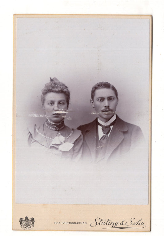 Fotografie Feines Paar - Barmen 1901-1902