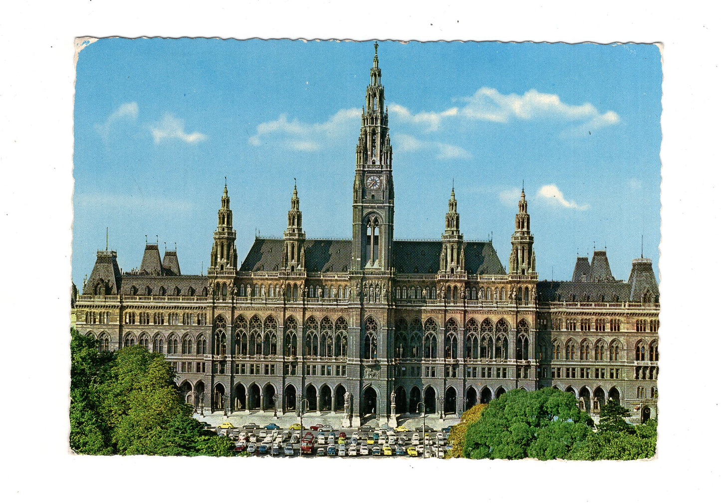Ansichtskarte Wien / Rathaus / Österreich
