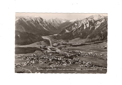 Ansichtskarte Reutte und Lechaschau / Tirol / Österreich