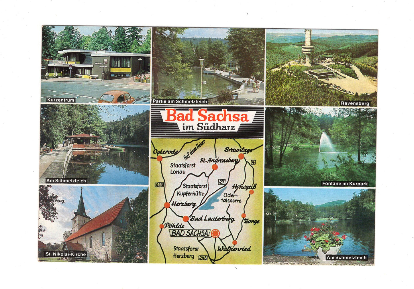 Ansichtskarte Bad Sachsa / Südharz