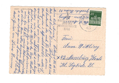 Ansichtskarte Essen / Gruga-Halle / I1-64