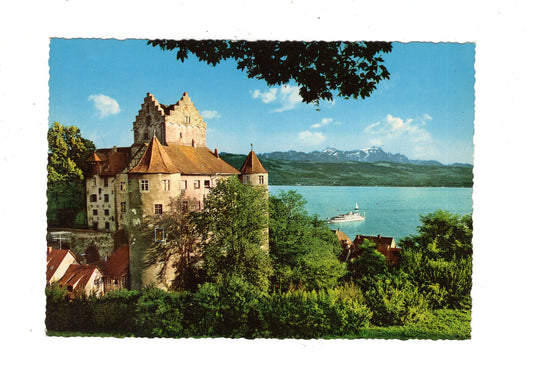 Ansichtskarte Meersburg am Bodensee / Altes Schloss / K1-52