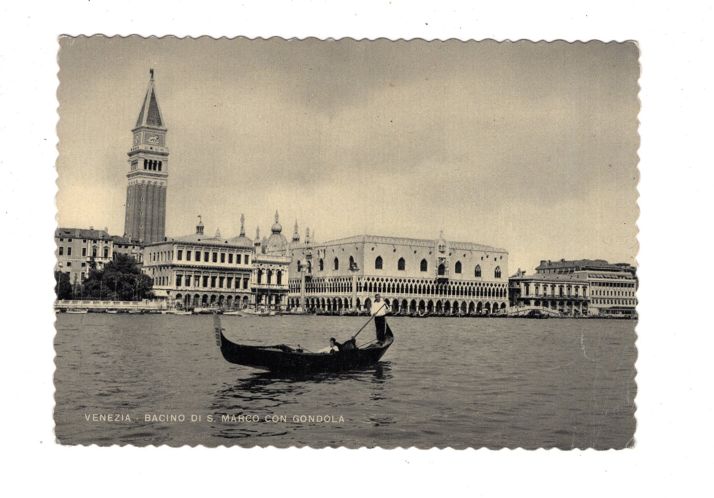 Ansichtskarte Venezia Venedig / Bacino di S. Marco / Italien / N1-58