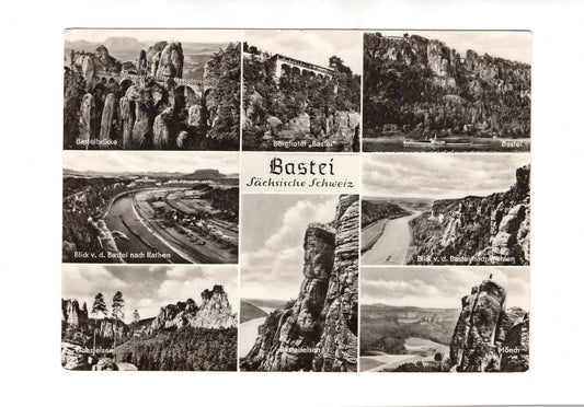 Ansichtskarte Sächsische Schweiz / Bastei / Berghotel Bastei +++