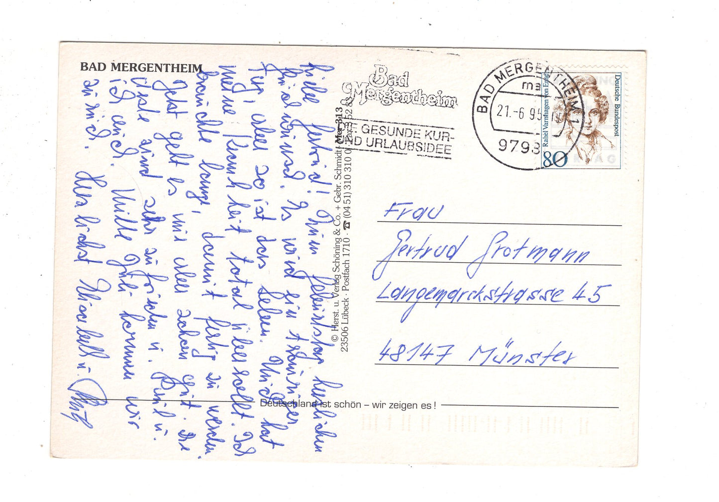 Ansichtskarte Bad Mergentheim / J1-60