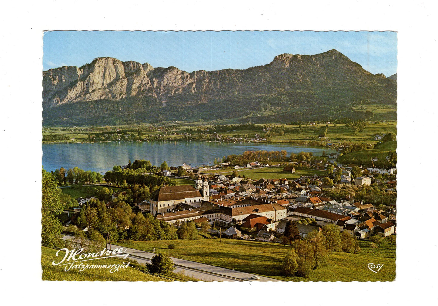 Ansichtskarte Mondsee / Salzkammergut / Österreich