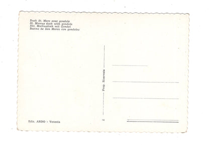Ansichtskarte Venezia Venedig / Bacino di S. Marco / Italien / N1-58
