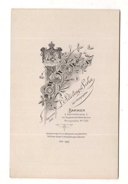 Fotografie Feines Paar - Barmen 1901-1902