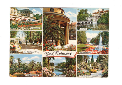 Ansichtskarte Bad Pyrmont / Schloss / Kurhaus +++