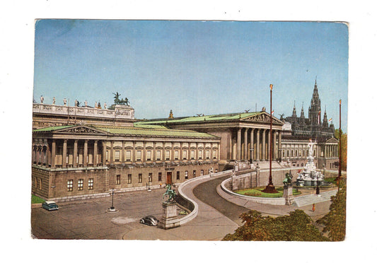 Ansichtskarte Wien / Parlament / Österreich