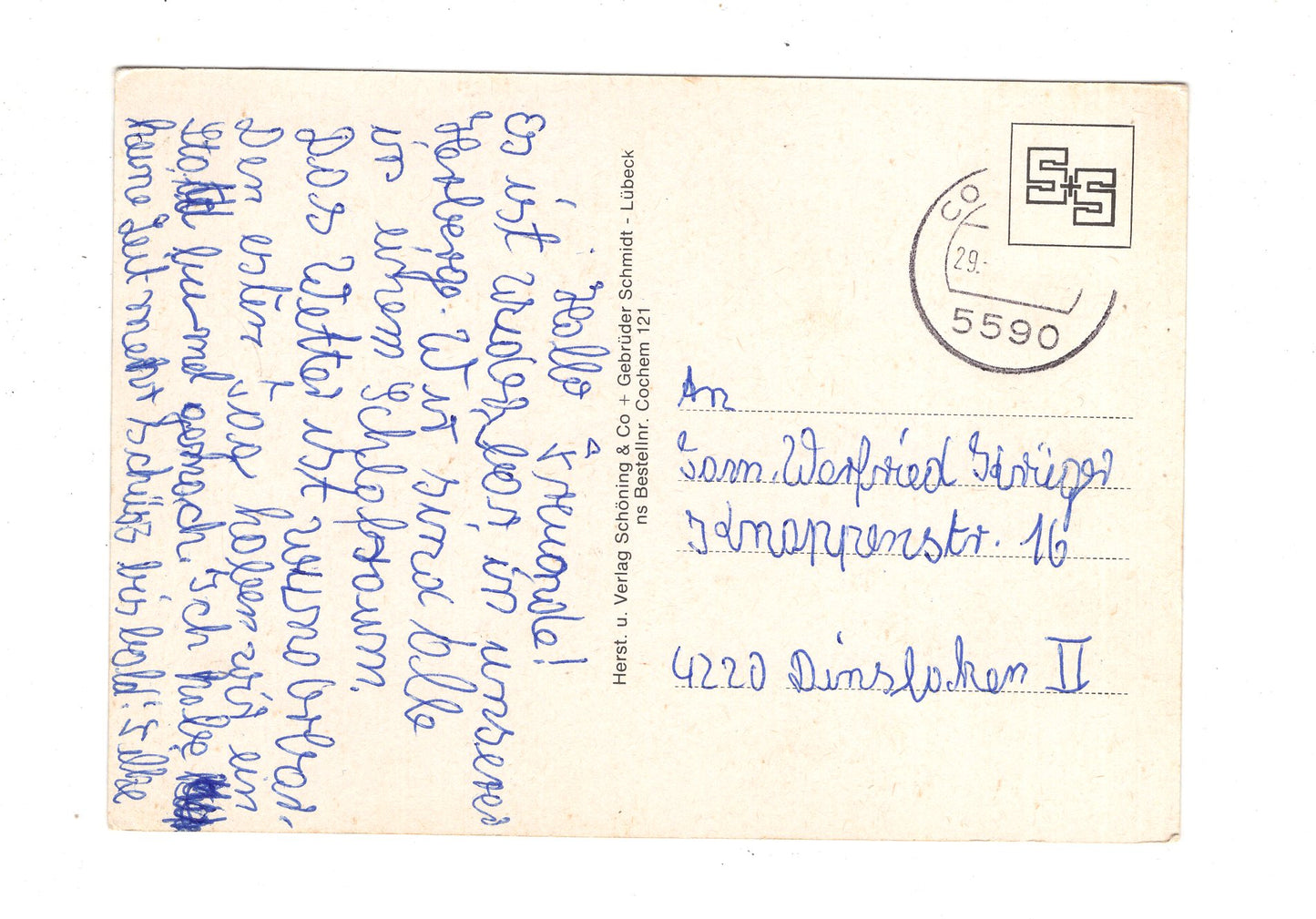 Ansichtskarte Cochem an der Mosel / M1-57