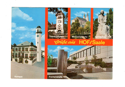 Ansichtskarte Hof / Saale