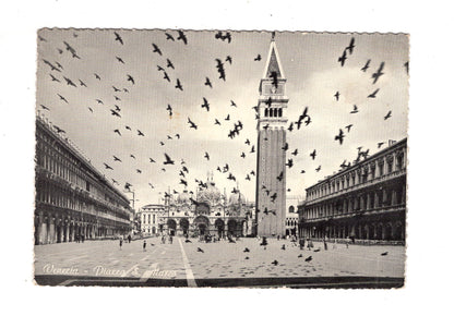 Ansichtskarte Venezia Venedig / Piazza S. Marco / Italien / N1-58