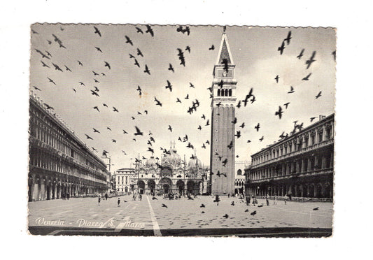 Ansichtskarte Venezia Venedig / Piazza S. Marco / Italien / N1-58